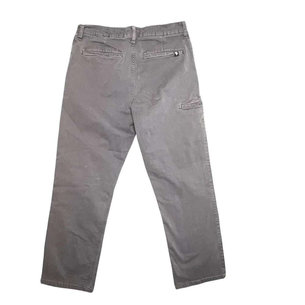 North Face Mens Pants 32 Short Gray Cotton Stretch Casual Outdoor Cargo Gorpcore